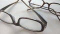 Pair of Glass Spectacles Royalty Free Stock Photo