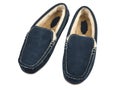 Pair of male house slippers Royalty Free Stock Photo