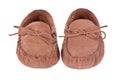 Pair of moccasin slippers