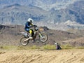 A Pair of Motocross Racers Practice at SARA Park