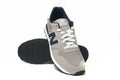 A pair of New Balance GM 500 TRV on white background front and sole view