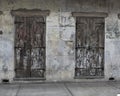 Pair of Old Doors Royalty Free Stock Photo