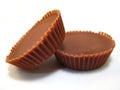 Pair of Peanut Butter Cups Royalty Free Stock Photo