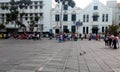 A pair of pigeons in the old city of Jakarta Royalty Free Stock Photo