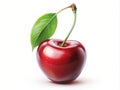 Cherry Icon Isolated On A White Background Royalty Free Stock Photo