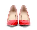 Pair of Red High Heels Royalty Free Stock Photo