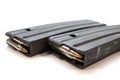 A Pair of Rifle Magazines Royalty Free Stock Photo