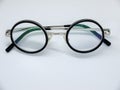 Round Rimmed Glasses Royalty Free Stock Photo