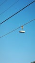 Shoes on a wire