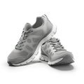Pair of running shoes on white background. 3D Illustration Royalty Free Stock Photo