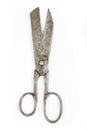 A pair of rusty scissors