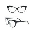 Pair of sight glasses isolated