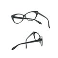 Pair of sight glasses isolated