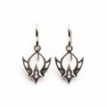 Dragon Harpies Drop Earrings - Stylish Silver Metal Plate Jewelry