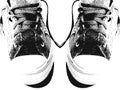 Pair of sneakers Royalty Free Stock Photo