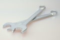 A pair of spanners Royalty Free Stock Photo