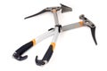 Pair of sport ice axes Royalty Free Stock Photo