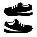 Sport shoe icon Royalty Free Stock Photo