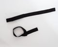 Pair of sports traction straps for sports activities with additional grip support