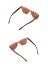 Pair of sunglasses isolated Royalty Free Stock Photo