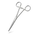 A pair of surgical scissors Royalty Free Stock Photo