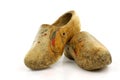 Pair of traditional Dutch wooden shoes