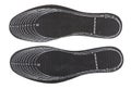 Pair of universal insoles with lines for cutting Royalty Free Stock Photo