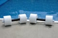 Pair of Water Aerobics Dumbbells Royalty Free Stock Photo