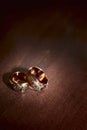 Pair wedding rings