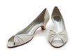 Pair of white lady's shoes