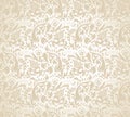Paisley background for wedding card Royalty Free Stock Photo