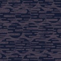 Paisley circle style space seamless pattern