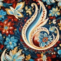 Paisley Designs background, design seamless pattern