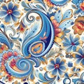 Paisley Designs background, design seamless pattern