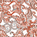 Paisley Floral oriental ethnic Pattern