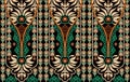 Paisley-Muster.Digital Textile Design Motif Gold Colorful Stock.decorative elegant luxury design rococo style design for textile