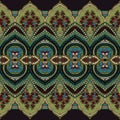 Paisley ornament background Royalty Free Stock Photo