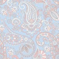 Paisley Ornate damask background. Vector vintage pattern.