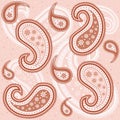 Paisley pattern Royalty Free Stock Photo