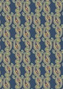 Paisley Pattern allover design for printing and dÃ©cor Seamless pattern design Royalty Free Stock Photo