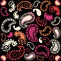 Paisley pattern background