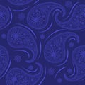 Paisley repeated background for wallpapers, banners and covers