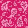 Paisley repeated background for wallpapers, banners and covers