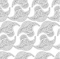 Paisley seamless pattern