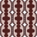Paisley seamless retro cloth pattern.
