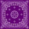 Paisley textile pattern vector illustration Royalty Free Stock Photo