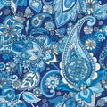 Paisley. Vintage pattern in Paisley style, based on the traditions of Oriental patterns