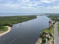 Paiva beach landscape, located in Cabo de Santo Agostinho, Pernambuco, Brazil - 02 17 2022