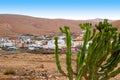 Pajara village Fuerteventura at Canary Islands Royalty Free Stock Photo