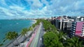 Pajucara Beach At Maceio In Alagoas Brazil.